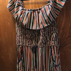 Striped jumpsuit